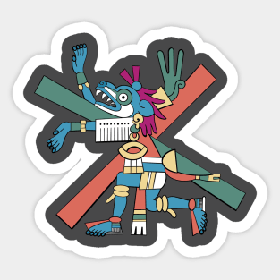 Xolotl The Underworld Dog God of the Aztecs Sticker